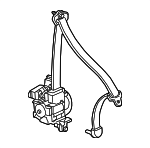 4814S9AA00ZB - : 2002-2004 Honda CR-V - Lap &amp; Shoulder Belt for Honda: CR-V Image