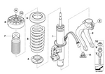 31336795212 - : Front Coil Spring for BMW Image