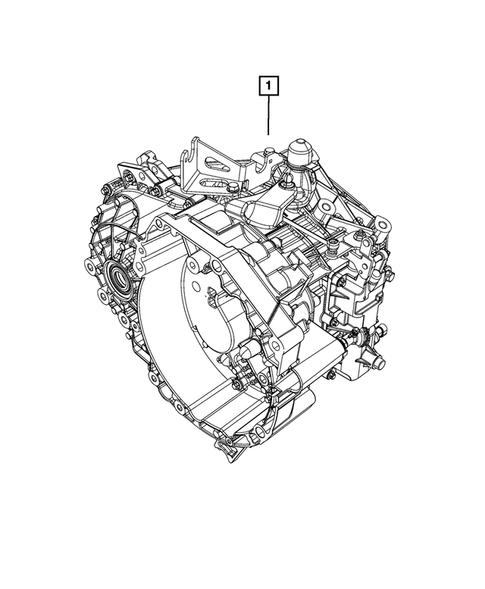 Transmission Assembly for 2020 Jeep Compass #1