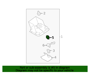 84999-07020 - Map Light Bulb - 2013-2018 Toyota Avalon | OEM Genuine ...