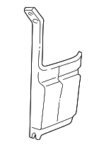 L846MD5 - Body: Kick Panel Trim for Dodge: B150, B1500, B250, B2500, B350, B3500 Image