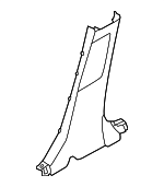 769156LB0A - : Lower Center Pillar Trim for Nissan: Sentra Image