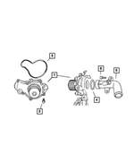 4694307AF - Cooling: Water Pump for Mopar Image