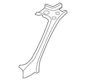 10393085 - : Windshield Pillar Reinforced for Cadillac: Escalade, Escalade ESV, Escalade EXT | Chevrolet: Avalanche, Suburban 1500, Suburban 2500, Tahoe | GMC: Yukon, Yukon XL 1500, Yukon XL 2500 Image