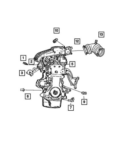 Sensors for 2004 Dodge Caravan #1