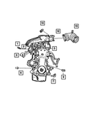 5269873 - Electrical: Crankshaft Position Sensor for Chrysler: PT Cruiser, Sebring, Voyager | Dodge: Caravan, Neon, Stratus | Jeep: Liberty Image