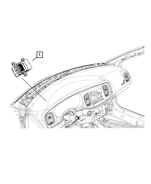 68072006AC - Electrical: Lighting Control Module for Mopar Image image