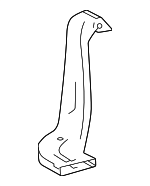 872130C050 - Body: Floor Duct for Toyota: Sequoia, Tundra Image