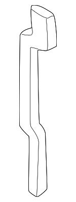 51718399507 - Cooling System: Side Baffle Seal for BMW: Z3 Image