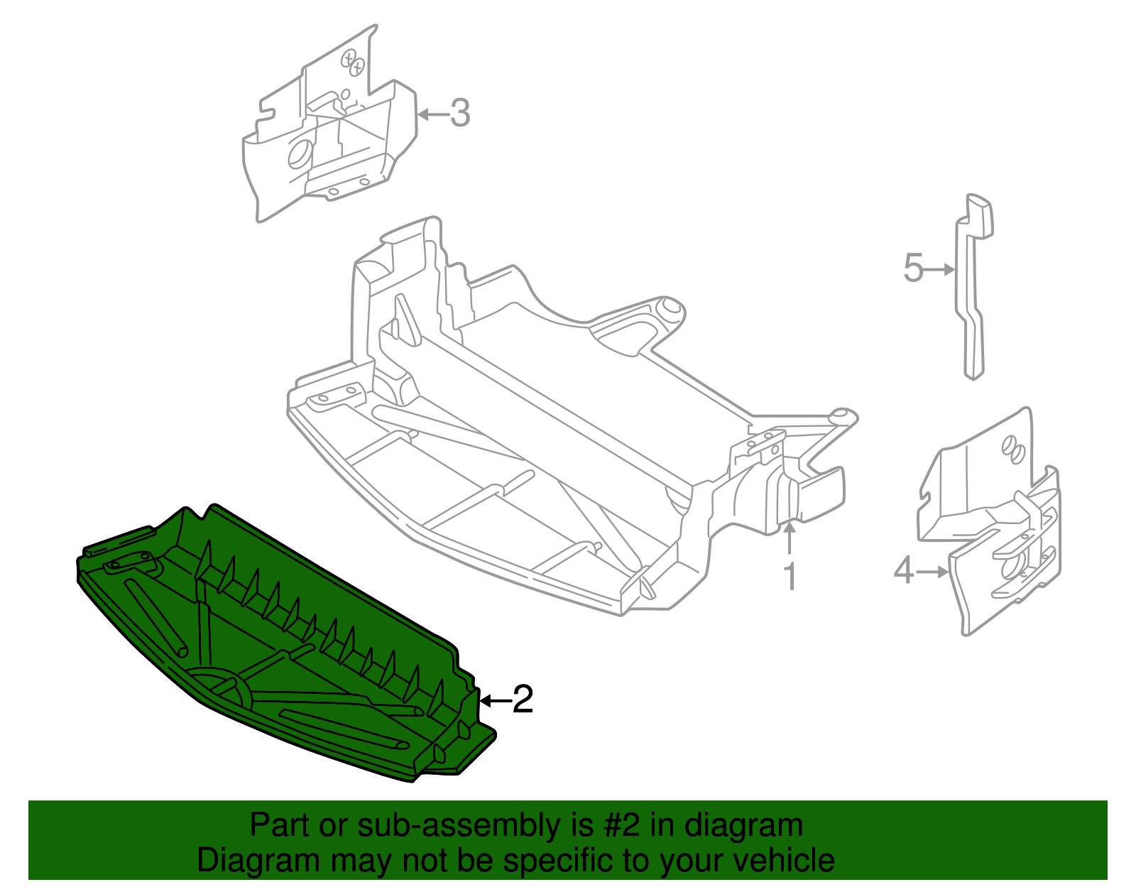 押し絵 51717186728 Genuine BMW Cover, Wheel Arch, Frontsection