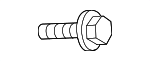 62498B1000 - Body: Engine Cradle Bolt for Hyundai Image