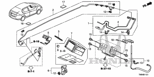 Navigation System ('12-) for 2012 Honda Insight #0