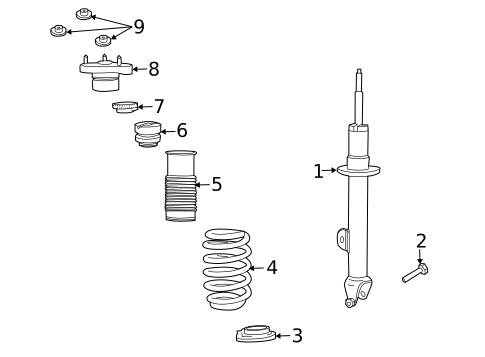Struts & Components for 2016 Dodge Challenger #0