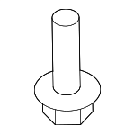 N91120601 - Body: Impact Bar Mount Bolt for Audi Image