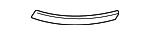 4E0807223ACGRU - Body: Cover Molding for Audi Image