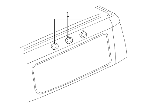 Clearance Lamps for 2005 Hummer H2 #0