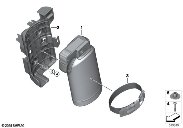 7147105954 - Audio, Navigation, Information Systems: Collar Bush -  for BMW-Motorrad Image
