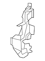 71108T3LA00 - : DUCT, R. FR. BUMPER SIDE for Honda: Accord Image