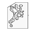 52210SDAA50 - : Knuckle for Honda: Accord Image