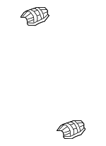 184350S010 - Exhaust: Front Insulator for Toyota: Sequoia, Tundra Image