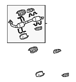 174100S020 - : Front Pipe for Toyota: Sequoia, Tundra Image