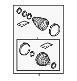 442878011 - : Boot Kit for Lexus: NX200t, NX300, NX300h Image