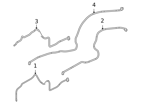 Rear AC Lines for 2010 Porsche Cayenne #0