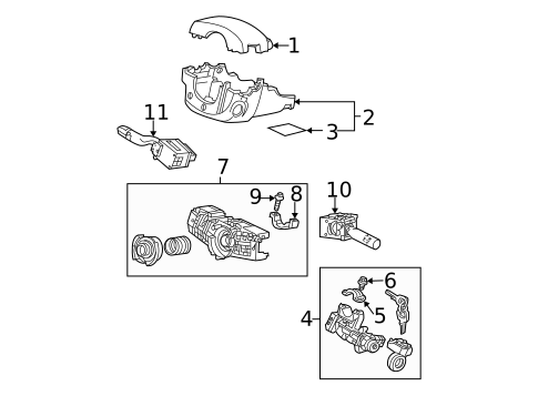 Ignition Lock for 2003 Honda Civic #0
