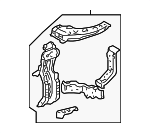 532030E011 - Body: Side Support for Lexus: RX330, RX350 Image