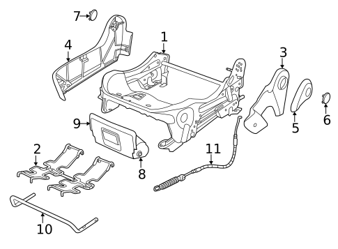 Tracks & Components for 2019 Fiat 500 #0