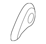 1VB78JXWAA - Body: Recline Handle for Fiat: 500 Image