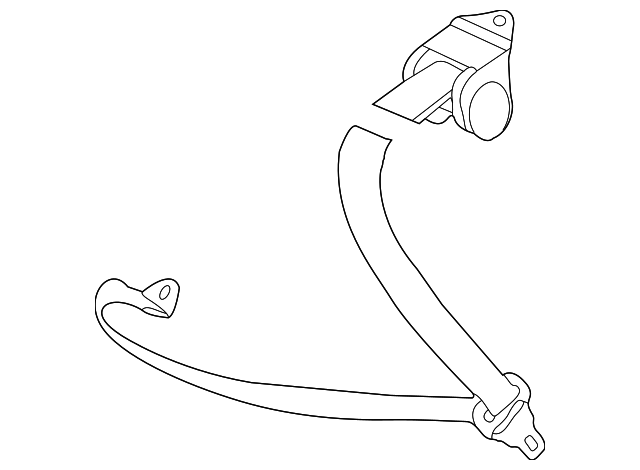 Lap & Shoulder Belt - BMW (72-11-8-208-847)