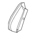 976885746AHBLK - Body: Bolster Cover for Porsche Image
