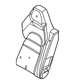 976885776P - : Seat Back Pad for Porsche: Panamera Image