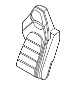 976885806DDZ0 - : Seat Back Cover for Porsche: Panamera Image