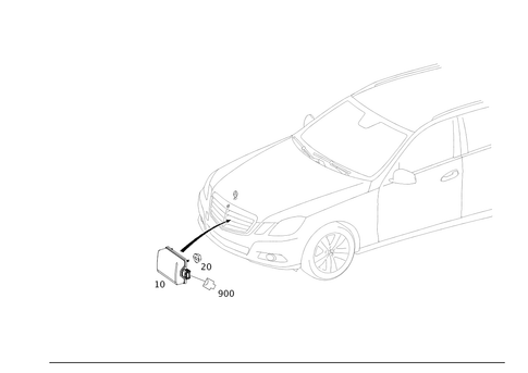 Adaptive Cruise Control System for 2006 Mercedes-Benz E350 #0