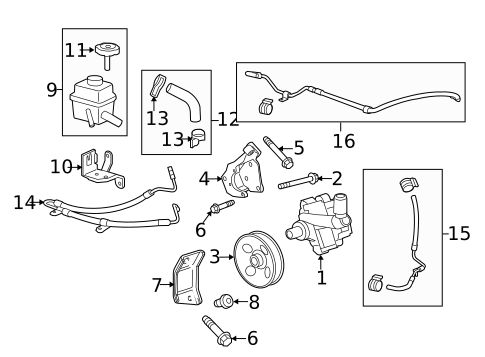 Pump & Hoses for 2015 Chevrolet Camaro #0