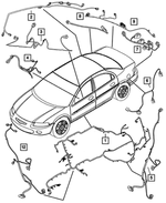 5087082AE - : Unified Body Wiring for Chrysler: Sebring | Dodge: Stratus Image