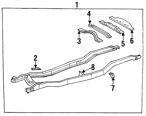 92mam様 Frame & Components for 1992 Mazda Navajo | OEM Parts Online