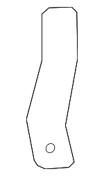 25952807 - Cooling System: Lower Hose Bracket for Chevrolet: Equinox | GMC: Terrain Image