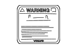 30683940 - Body: Air Bag Label for Volvo Image