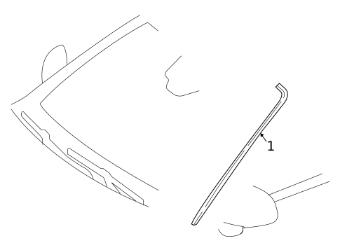 Exterior Trim - Roof for 2020 Mercedes-Benz AMG GT #2