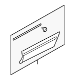 91057FC400 - Body: Molding Assembly for Subaru Image