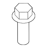 81986SHJA21 - Body: Trim Bezel Screw for Honda: Odyssey Image