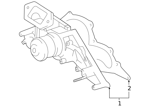 Water Pump for 2002 Lexus LS430 #0