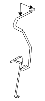 7815A112 - HVAC: Front AC Hose for Mitsubishi Image