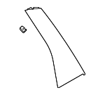 72721TGVA01 - Body: Rear Applique for Acura Image