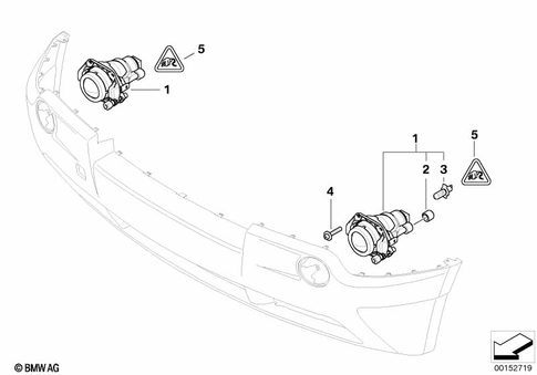 Fog Lights for 2005 BMW X3 3.0i #0