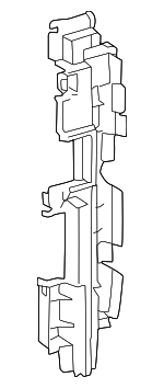 16593F0580 - Body: Side Air Baffle for Toyota: Grand Highlander Image