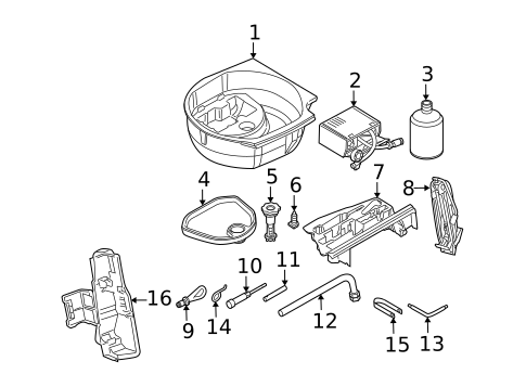 Jack & Components for 2006 Audi A6 Quattro #0